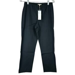 Eileen Fisher Organic Cotton Slim Pant Slim Fit Graphite Grey Women's Sz XS NWT